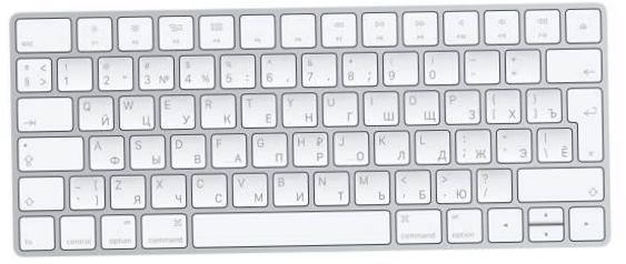 Apple Magic Keyboard fehér Bluetooth