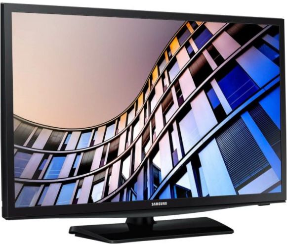 24" Samsung UE24N4500AU LED TV (2018), fényes fekete színű