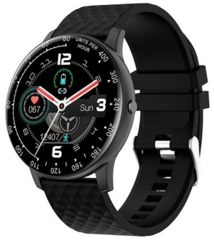 BandRate Smart SHH3030 Smart Watch - monitoring: EKG, gyorsulásmérő, vér oxigénszint mérés, kalória monitorozás, alvás monitorozás, fizikai aktivitás monitorozás, folyamatos pulzusmérés, tonométer