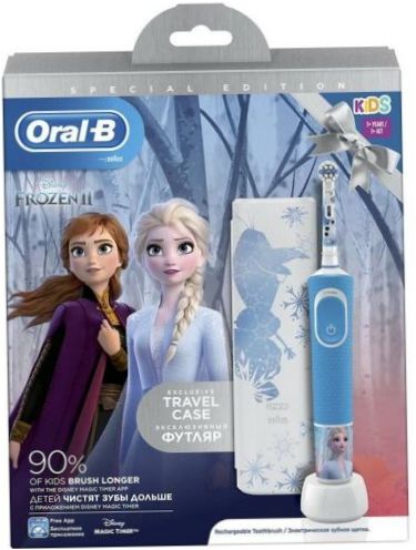 Oral-B Vitality Kids Cold Heart D100.413.2KX, fehér/kék