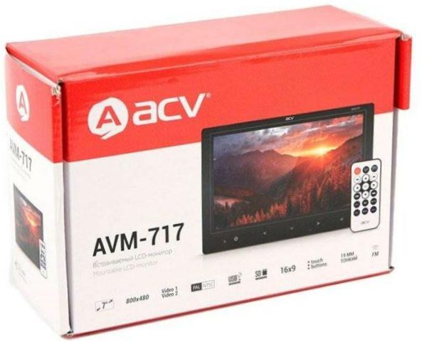 ACV AVM-717 fekete