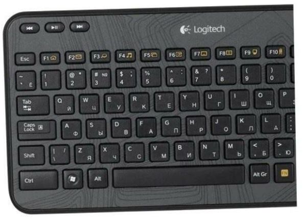 Logitech K360 fekete