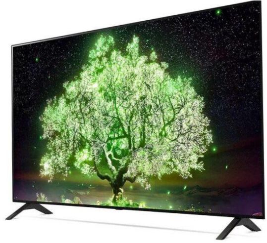 LG OLED55A1RLA OLED, HDR (2021), fekete színben