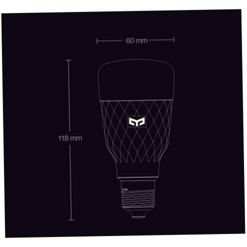Yeelight Smart LED izzó W3 (YLDP005), E27, A60, 8W - ökoszisztéma: Amazon Alexa, Google Home, IFTTT, MTS Smart Home, Yandex Smart Home