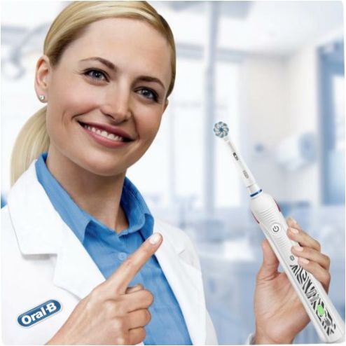 Oral-B Smart 4 4000N Teens, fehér