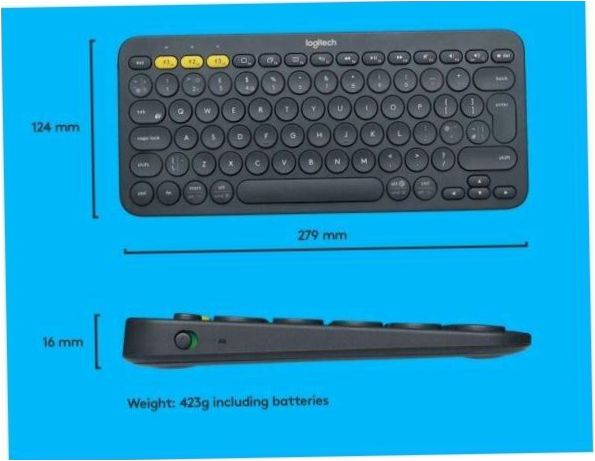 Logitech K380 Multi-Device sötétszürke