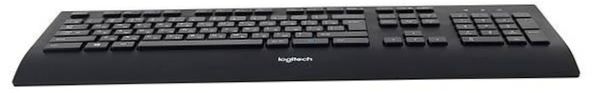 Logitech vezetékes billentyűzet K280e fekete USB