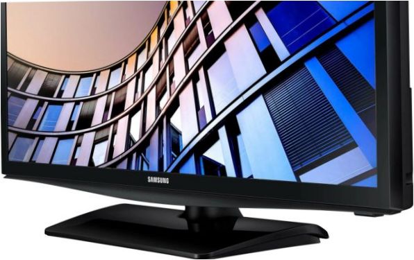 24" Samsung UE24N4500AU LED TV (2018), fényes fekete színű