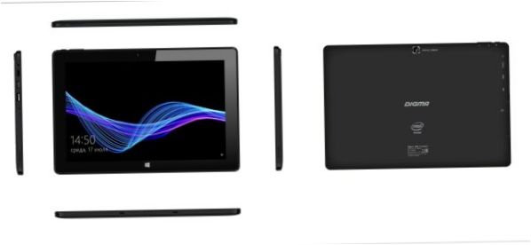 DIGMA EVE 10 A204T, 2GB/64GB, fekete