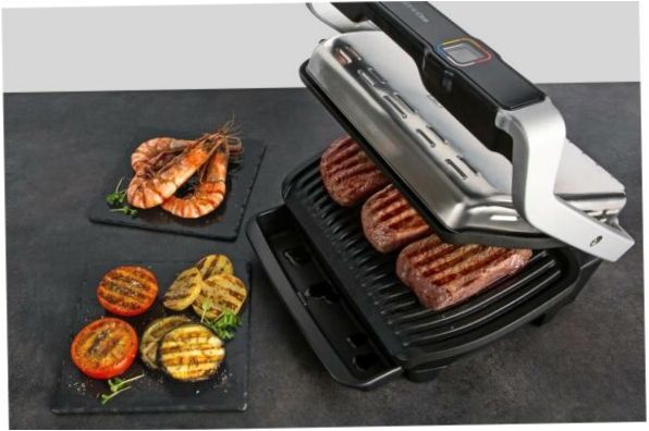 Tefal Optigrill Elite GC750, ezüst/fekete