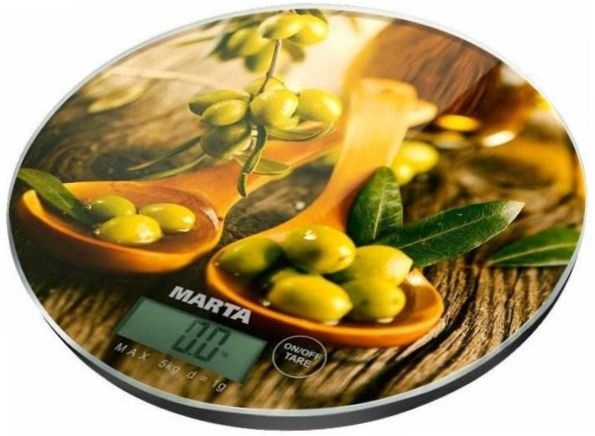 MARTA MT-1635 konyhai mérleg - pontosság: 40 g
