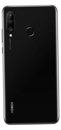 HONOR 20 Lite 4/128GB ), éjfekete színű