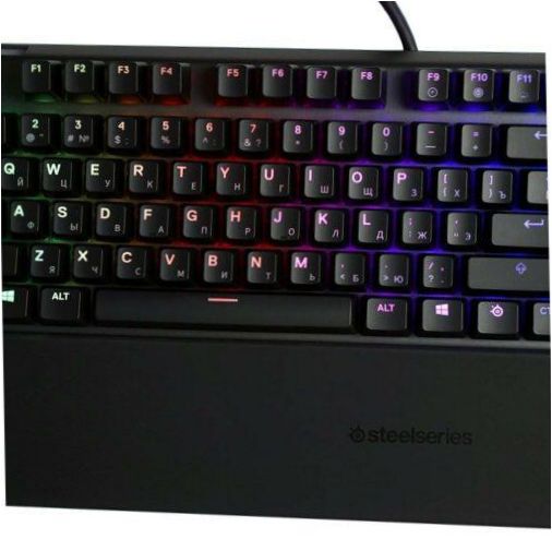 SteelSeries Apex 7 SteelSeries QX2 piros fekete