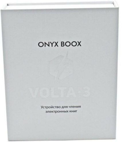 6" ONYX BOOX Volta 3 8GB eBook Reader - akkumulátor élettartama: 8000 pp