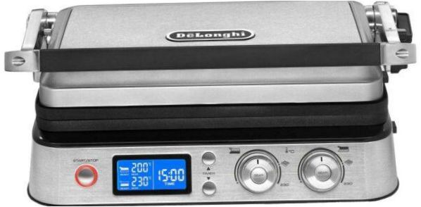 De'Longhi MultiGrill CGH 1030D, rozsdamentes acélból készült