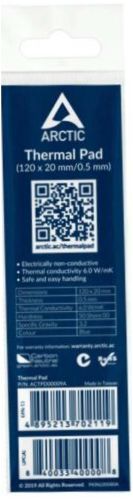 Arctic Thermal Pad APT2560 50mm 50mm 1.5mm 1db