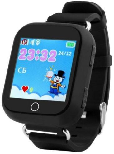 Smart Baby Watch Q100 / GW200S - monitoring: gyorsulásmérő, vér oxigénszint mérés, kalória monitorozás, alvás monitorozás, fizikai aktivitás monitorozás, folyamatos szívritmus mérés, hőmérő