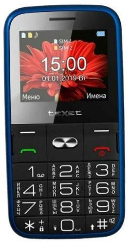 teXet TM-B227, fekete