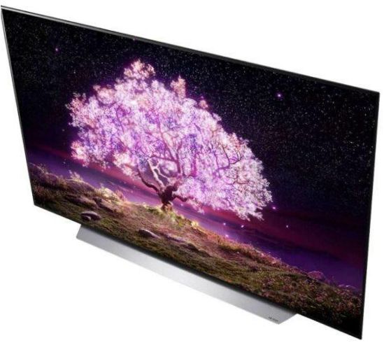 65" LG OLED65C1RLA OLED, HDR (2021), vanília fehér TV