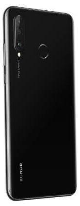 HONOR 20 Lite 4/128GB ), éjfekete színű
