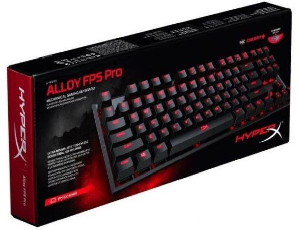 HyperX Alloy FPS Pro (Cherry MX Red) fekete USB
