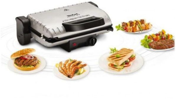 Tefal Minute Grill GC205012, fekete/fém