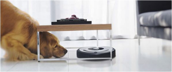 Irobot porszívó a lakásban