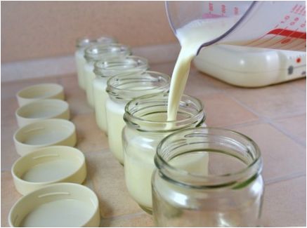 Joghurt készítése