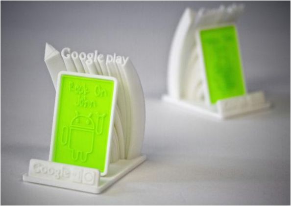 google play logó 3D nyomtatón