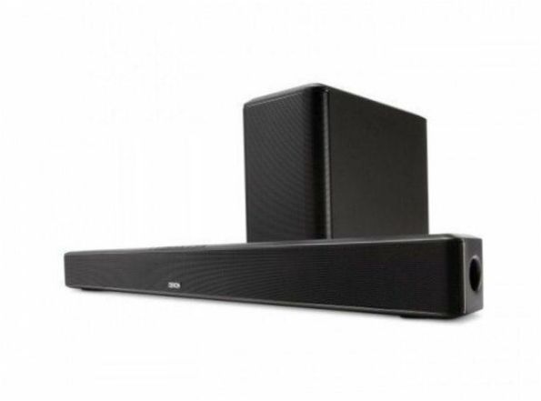 soundbar mélynyomóval