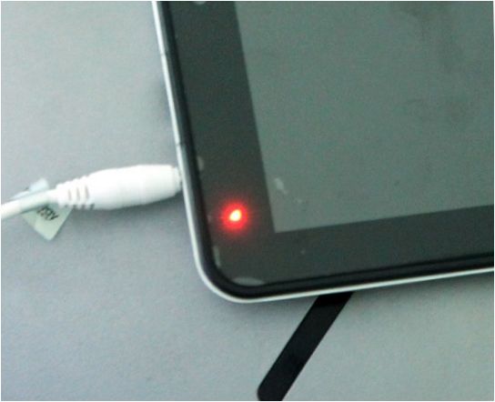 LED a táblagépen